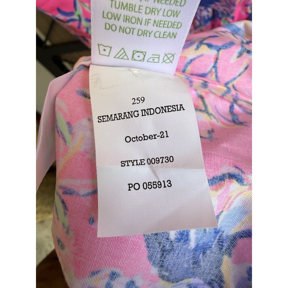 Lilly Pulitzer Marilisa Stretch Midi Dress Size 10 Last Bud Not Least #009730 - Picture 7 of 10